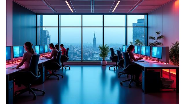 Piksel Çoban modern ofis alanı